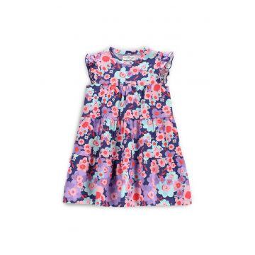 Rochie de vara fete  WC5129201HGN - Bumbac/Elastan - Multicolor