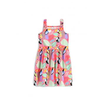 Rochie de vara fete  WC5129302TGK - Bumbac/Elastan - Multicolor