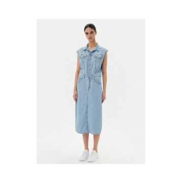 Rochie din denim dama Levi S - 001WF-0002 - Sintetic - XS INTL - Albastru