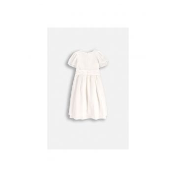 Rochie  ecru - poliester - pentru fete