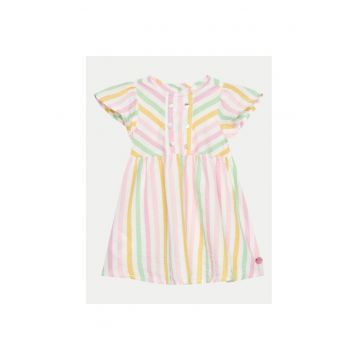 Rochie fete -  050114 - Multicolor - Bumbac
