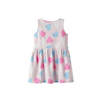 Rochie fete  13230153 - Bumbac - Roz
