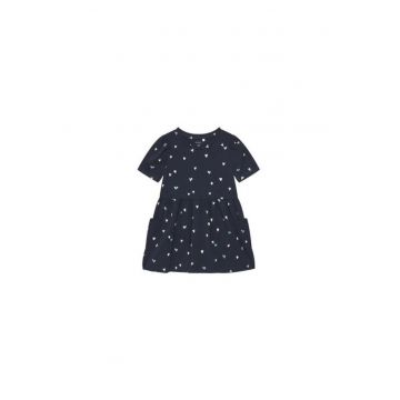 Rochie fete  13238062 - Bumbac/Elastan - Bleumarin