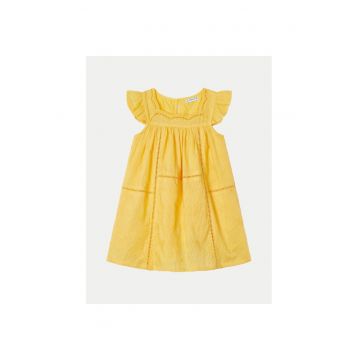 Rochie fete -  141119 - Galben - Bumbac