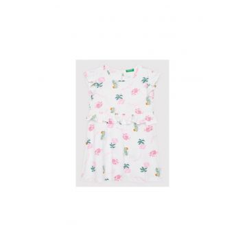 Rochie fete -  300129784 - Bumbac - Alb
