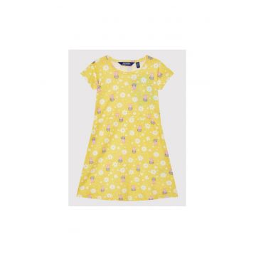 Rochie fete -  300547748 - Bumbac - Galben