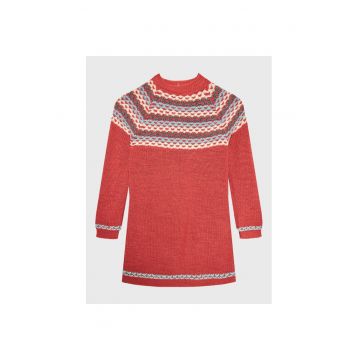 Rochie fete -  301246084 - Acril/Lana - Roz - Roz