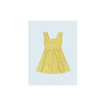 Rochie fete -  302080564 - Bumbac - Galben -