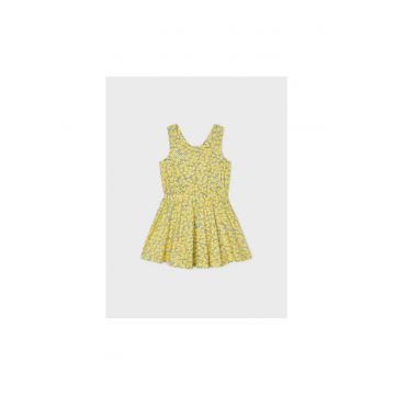 Rochie fete -  302080618 - Bumbac - Galben