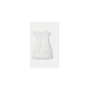 Rochie fete -  304013546 - Poliester/Bumbac - Bej