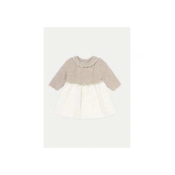 Rochie fete -  304311369 - Bumbac/Poliester - Bej