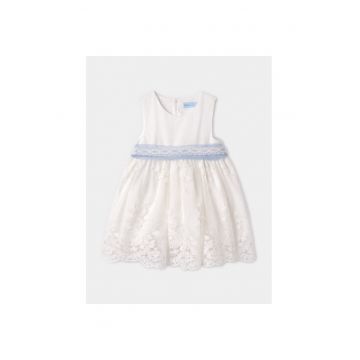 Rochie fete -  34572 - Poliester - Ecru