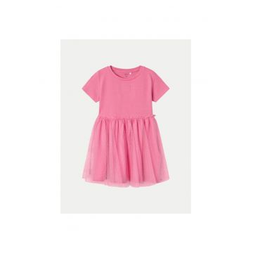 Rochie fete -  360634 - Roz - Bumbac
