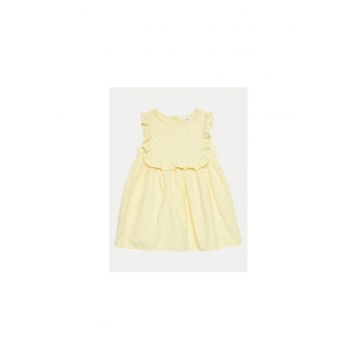 Rochie fete -  523251 - Galben - Bumbac -