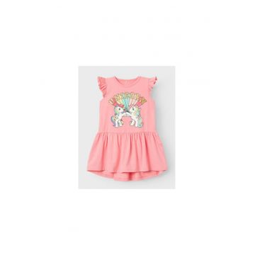 Rochie fete -  523336 - Roz - Bumbac