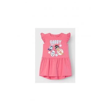 Rochie fete -  523398 - Roz - Bumbac -