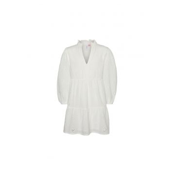 Rochie fete -  Girl - 301908401 - Bumbac - Alb