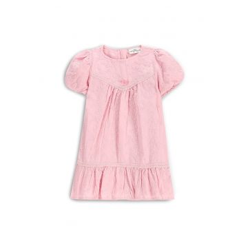 Rochie fete  WC5128201HGN - Bumbac - Roz