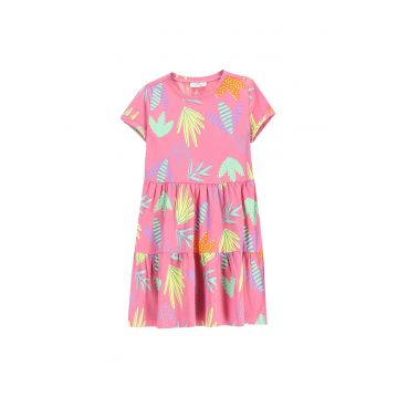 Rochie fete  WC5129202VGC - Bumbac/Elastan - Roz
