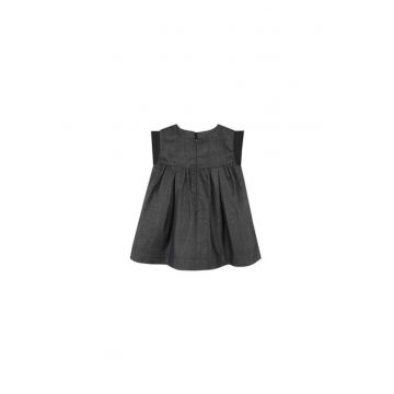 Rochie fete  Z30514 Z12 - Bumbac/Poliester - Gri