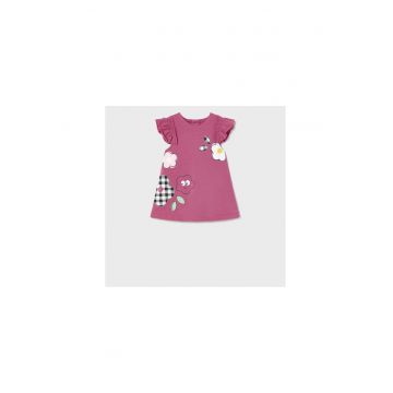 Rochie fetite -  301829508 - Bumbac - Roz