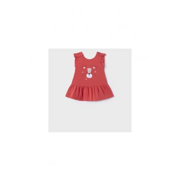 Rochie fetite -  301829942 - Bumbac - Rosu
