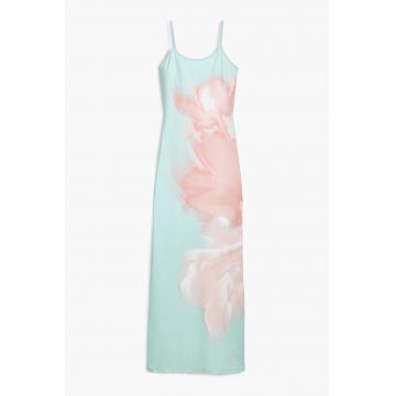 Rochie-furou din material elastic