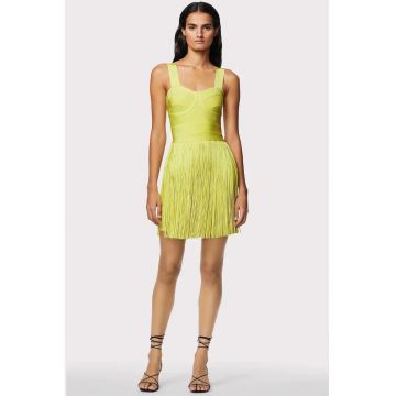 Rochie mini cu franjuri