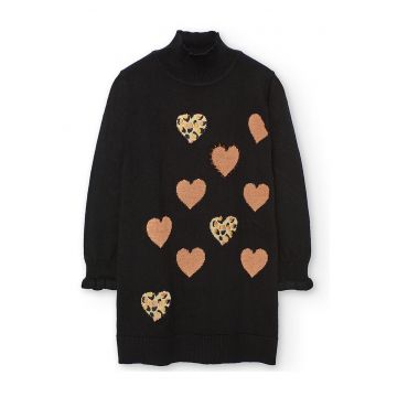 Rochie-pulover cu model