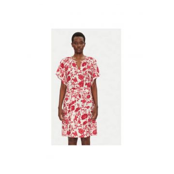 Rochie scurta cu model floral