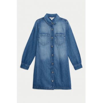 Rochie scurta din denim