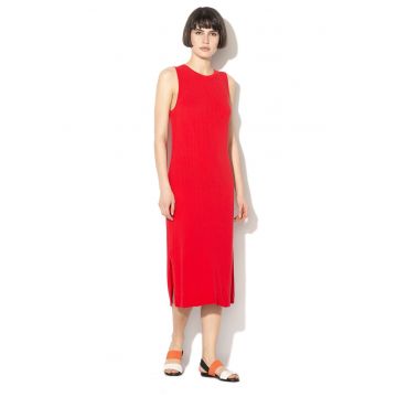 Rochie tip pulover cu striatii