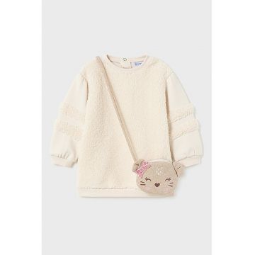 Set de rochie din fleece si geanta crossbody Set de rochie din fleece si geanta crossbody