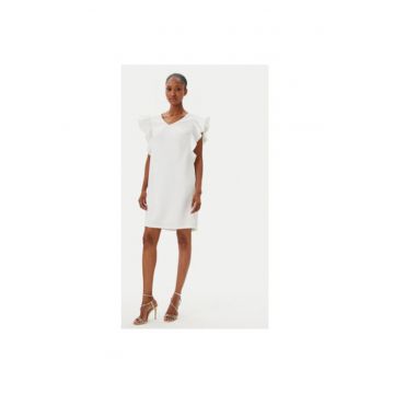 Rochie cocktail dama  FR25SD1024W46001 - Sintetic - Ecru