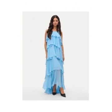 Rochie dama  10331377 - Poliester - Albastru deschis - Albastru deschis