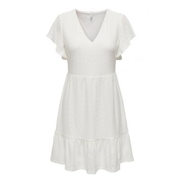 Rochie dama  15289687 - Poliester/Elastan - Alb