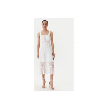 Rochie dama  251-ROVIDA - Poliester - Alb