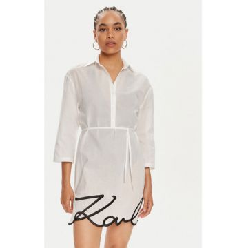 Rochie dama -  303497781 - Bumbac - Alb