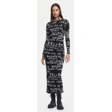 Rochie dama -  304907869 - Viscoza - Negru