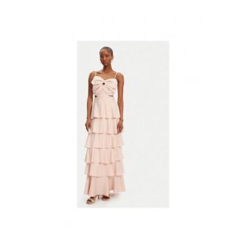 Rochie dama  53-3365 - Rayon/Nylon - Bej