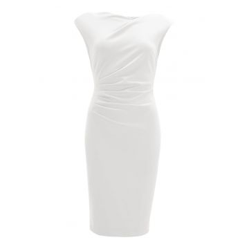Rochie dama  5AI16700 - Poliester - Alb