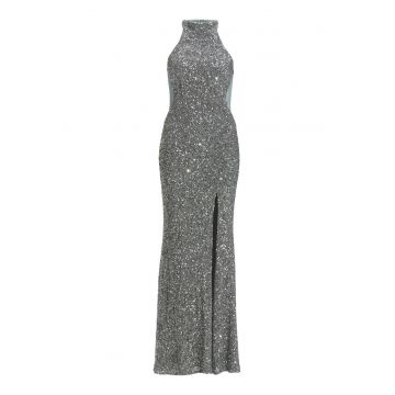 Rochie dama  5AJ006HK - Poliester/Elastan - Verde