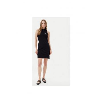 Rochie dama  A2W13041 - Bumbac organic - Negru