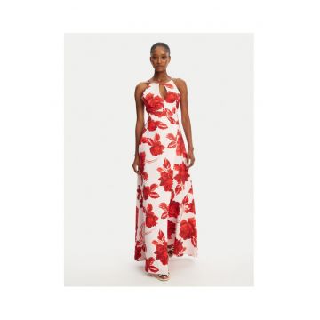 Rochie dama  ACAB0024041 - Rosu/Alb