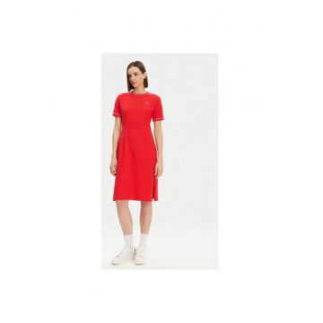 Rochie dama  EF9988 - Bumbac - Rosu