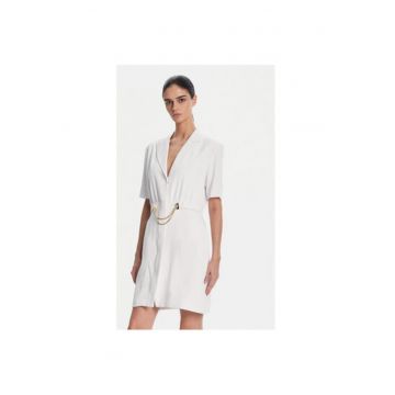 Rochie dama  FS25SD1001W47601 - Poliester - Alb