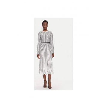 Rochie dama  FS25SD5002K501N8 - Viscoza/Poliamida - Alb
