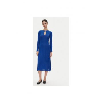 Rochie dama  PL953642 - Poliester/Viscoza - Albastru