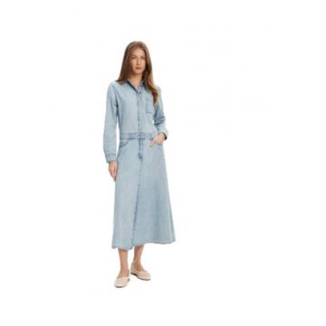 Rochie de blugi dama -  bumbac - albastru
