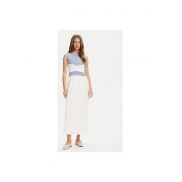 Rochie de vara dama  1194EV02A - Bumbac/Acril - Albastru